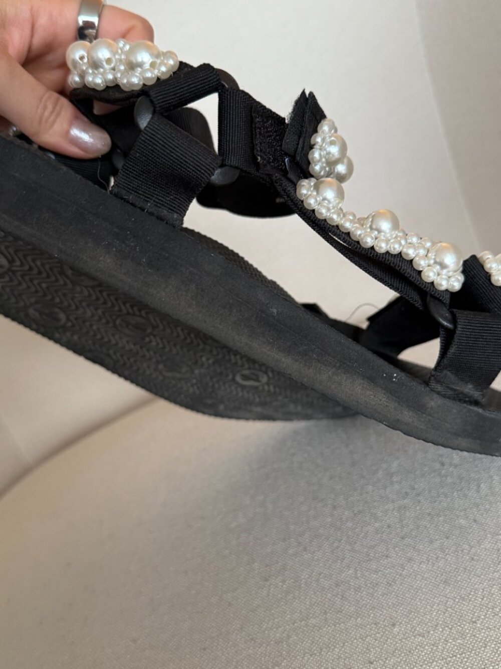 Arizona Love - Pearl Sandals - Worn 1x - Picture 8 of 11